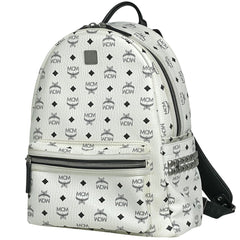 エム・シー・エム Stark サイドスタッズ バックパック リュック レザー レディース ブランドバッグ・小物 【中古】brbag