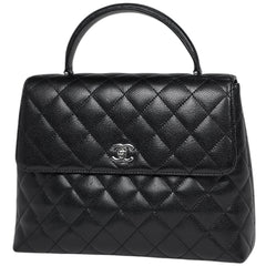 シャネル ココマーク ハンドバッグ キャビアスキン A12397 レディース ブランドバッグ・小物 【中古】brbag