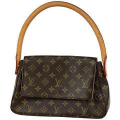 ルイ・ヴィトン ミニ ルーピング モノグラム M51147 レディース ブランドバッグ・小物 【中古】brbag