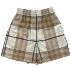 バーバリー チェック柄 ショートパンツ ボトムス コットン レディース ブランドアパレル 【中古】brapp