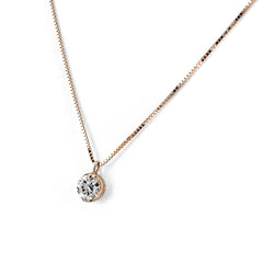 ダイヤモンド ネックレス K18 ダイヤモンド レディース ノンブランドジュエリー 【中古】nbjwl