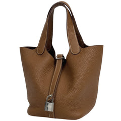 エルメス ピコタンロックPM ハンドバッグ トゴ Z レディース ブランドバッグ・小物 【中古】brbag