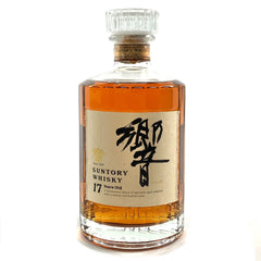 サントリー 響 17年 旧 裏ゴールドラベル 700ml 国産ウイスキー 酒 【古酒】liqbb【東京都内限定お届け】