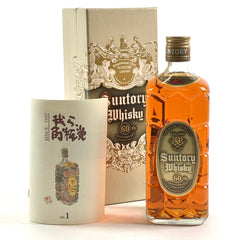 サントリー 10年 角瓶 発売60周年記念 700ml 国産ウイスキー 酒 【古酒】liqbb【東京都内限定お届け】