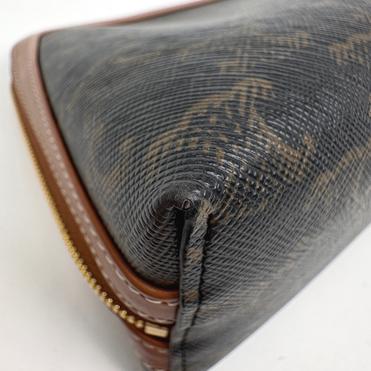 セリーヌ トリオンフ ポーチ 化粧ポーチ コーティングキャンバス