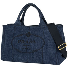 プラダ カナパ トート デニム レディース ブランドバッグ・小物 【中古】brbag