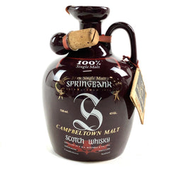 スプリングバンク SPRINGBANK キャンベルタウン ピュアモルト 陶器 750ml スコッチウイスキー シングルモルト 酒 【古酒】liqbb