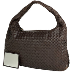 ボッテガヴェネタ イントレチャート ショルダーバッグ レザー レディース ブランドバッグ・小物 【中古】brbag