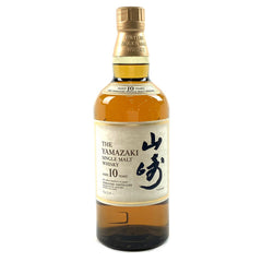 サントリー 山崎 10年 シングルモルト ホワイトラベル 700ml 国産ウイスキー 酒 【古酒】liqbb【東京都内限定お届け】