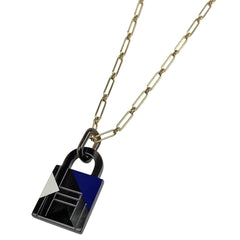 エルメス アミュレット カデナGM ネックレス GP バッファローホーン レディース ブランドアクセサリー 【中古】bracc