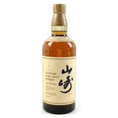 サントリー 山崎 12年 ピュアモルト 向獅子 750ml 国産ウイスキー 酒 【古酒】liqbb【東京都内限定お届け】