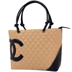 シャネル カンボンライン ラージ トートバッグ レザー A25169 レディース ブランドバッグ・小物 【中古】brbag