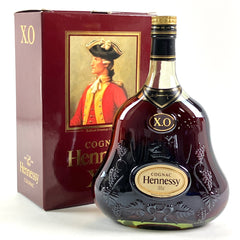 ヘネシー XO 金キャップ グリーンボトル 1000ml ブランデー コニャック 酒 【古酒】liqbb