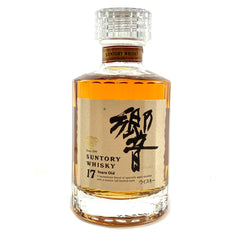 サントリー 響 17年 裏ゴールドラベル ベビーボトル 180ml 国産ウイスキー 酒 【古酒】liqbb【東京都内限定お届け】