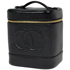 シャネル 化粧ポーチ キャビアスキン A01998 レディース ブランドバッグ・小物 【中古】brbag