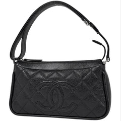 シャネル ココマーク ショルダーバッグ キャビアスキン A30795 レディース ブランドバッグ・小物 【中古】brbag