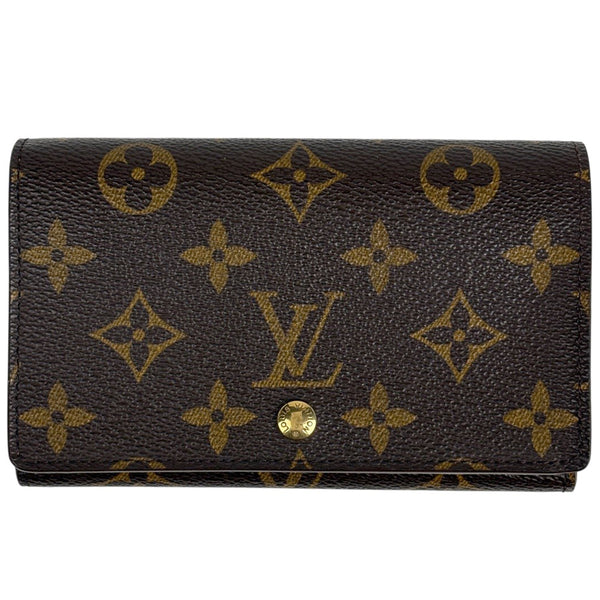 LOUIS VUITTON 二つ折り財布 トレゾール モノグラム M61736 ルイ・ヴィトン ポルトフォイユ トレゾール 二つ折り財布 モノグラム