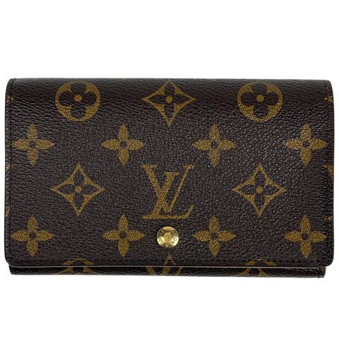 Louis Vuitton 二つ折り財布 モノグラム トレゾール M61736 ルイ・ヴィトン ポルトフォイユ トレゾール 二つ折り財布 モノグラム