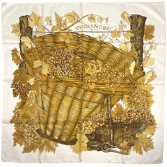 エルメス カレ90 VENDANGES スカーフ シルク レディース ブランドバッグ・小物 【中古】brbag