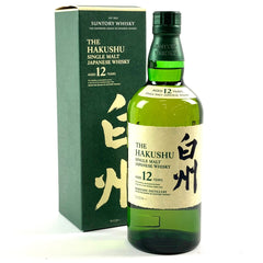 サントリー 白州 12年 ジャパニーズ 700ml 国産ウイスキー 酒 【古酒】liqbb【東京都内限定お届け】