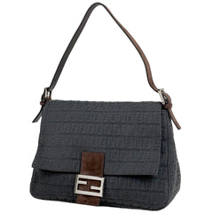 フェンディ ズッキーノ柄 ショルダーバッグ ファブリック 8BR001 レディース ブランドバッグ・小物 【中古】brbag