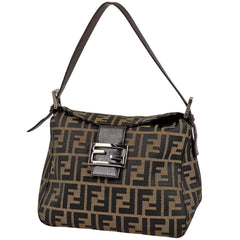 フェンディ ズッカ柄 ショルダーバッグ キャンバス 26426 レディース ブランドバッグ・小物 【中古】brbag