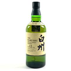 サントリー 白州 12年 シングルモルト 旧 700ml 国産ウイスキー 酒 【古酒】liqbb【東京都内限定お届け】