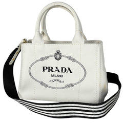 プラダ カナパ トート トートバッグ キャンバス 1BG439 レディース ブランドバッグ・小物 【中古】brbag