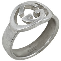 グッチ リング シルバー925 レディース ブランドアクセサリー 【中古】bracc