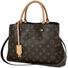 ルイ・ヴィトン モンテーニュMM ハンドバッグ モノグラム M41056 レディース ブランドバッグ・小物 【中古】brbag