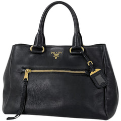 プラダ ロゴ ハンドバッグ レザー BN2793 レディース ブランドバッグ・小物 【中古】brbag