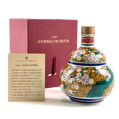 サントリー ボトルコレクション 九谷焼 吉田屋風紅白梅文瓢形瓶 600ml 国産ウイスキー 酒 【古酒】liqbb【東京都内限定お届け】