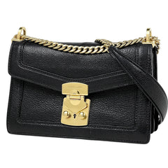 ミュウ ミュウ ロゴ ショルダーバッグ レザー 5BD083 レディース ブランドバッグ・小物 【中古】brbag