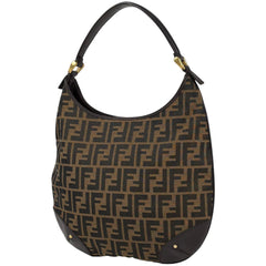 フェンディ ズッカ柄 ショルダーバッグ キャンバス 8BR235 レディース ブランドバッグ・小物 【中古】brbag