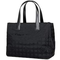 シャネル ニュートラベルライン トートMM ナイロンジャガード A15991 レディース ブランドバッグ・小物 【中古】brbag