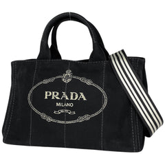 プラダ カナパ トートバッグ キャンバス 1BG642 レディース ブランドバッグ・小物 【中古】brbag