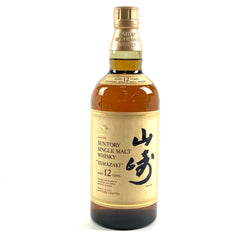 サントリー 山崎 12年 シングルモルト 華 750ml 国産ウイスキー 酒 【古酒】liqbb【東京都内限定お届け】