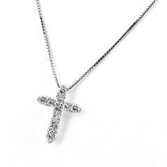 メレダイヤ デザインネックレス ネックレス Pt900 Pt850 ダイヤモンド レディース ノンブランドジュエリー 【中古】nbjwl