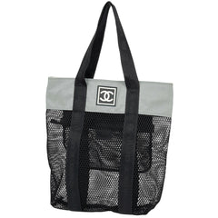 シャネル スポーツライン メッシュ トートバッグ ナイロンキャンバス レディース ブランドバッグ・小物 【中古】brbag
