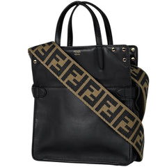 フェンディ フリップ スモール ハンドバッグ レザー 8BT306 レディース ブランドバッグ・小物 【中古】brbag