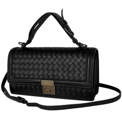 ボッテガヴェネタ イントレチャート ハンドバッグ レザー レディース ブランドバッグ・小物 【中古】brbag