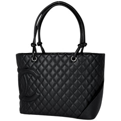 シャネル カンボンライン ラージ トートバッグ レザー A25169 レディース ブランドバッグ・小物 【中古】brbag