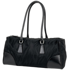 プラダ ロゴプレート ハンドバッグ ナイロン BR0607 レディース ブランドバッグ・小物 【中古】brbag