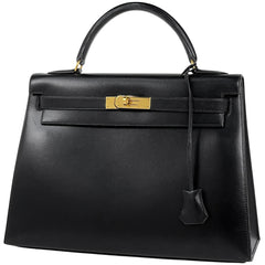 エルメス ケリー32 ハンドバッグ ボックスカーフ レディース ブランドバッグ・小物 【中古】brbag