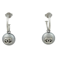 シャネル ココマーク ピアス シルバーメッキ レディース ブランドアクセサリー 【中古】bracc
