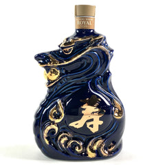 サントリー ローヤル 干支ボトル 辰 2012年 陶器 600ml 国産ウイスキー 酒 【古酒】liqbb【東京都内限定お届け】