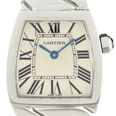 カルティエ ラドーニャ SM W660012I 腕時計 SS クォーツ アイボリー系 レディース 時計 【中古】wtcbb