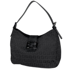 フェンディ ズッキーノ柄 ショルダーバッグ キャンバス 8BR036 レディース ブランドバッグ・小物 【中古】brbag