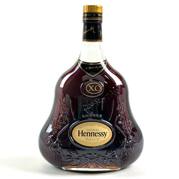 ヘネシー XO 金キャップ クリアボトル 1000ml ブランデー コニャック