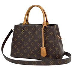ルイ・ヴィトン モンテーニュBB ハンドバッグ モノグラム M41055 レディース ブランドバッグ・小物 【中古】brbag